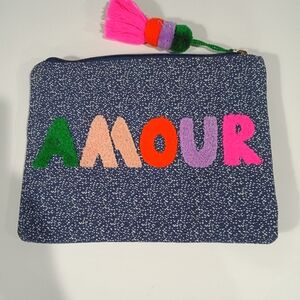 Ladies Colorful 'Amour' Clutch Bag